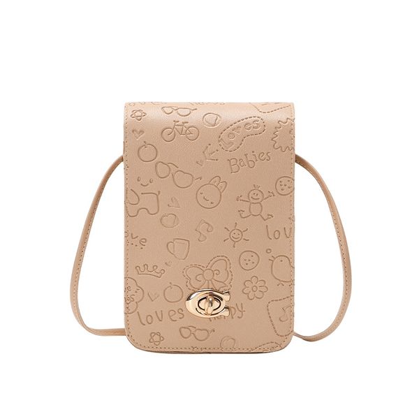 

fresh and sweet one-shoulder phone bag 220082204