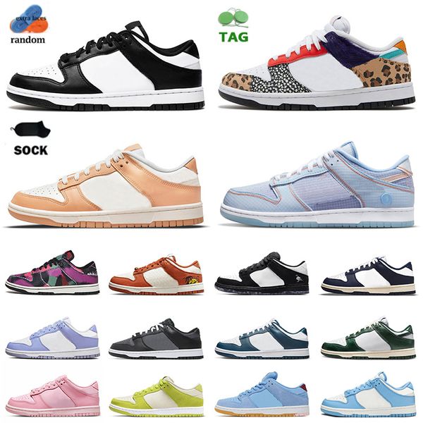 

men women dunkes lows designer shoes big size 13 harvest moon black white safari mix green apple triple pink panda lilac