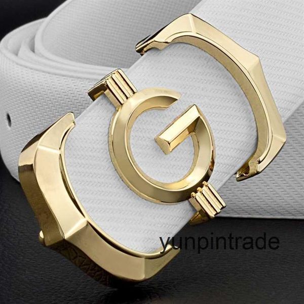 

factory outlet designer belt real empty mode g men luxury brand cowskin casual white taille strap c0da223i, Black;brown