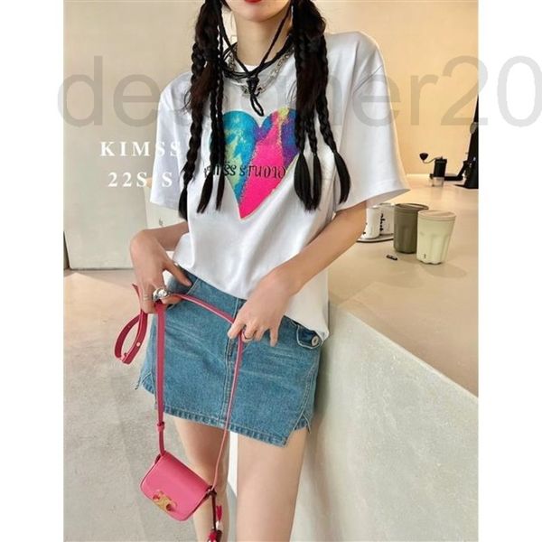 

women's hoodies & sweatshirts designer chaopai 22 spring summer new love letter, Black
