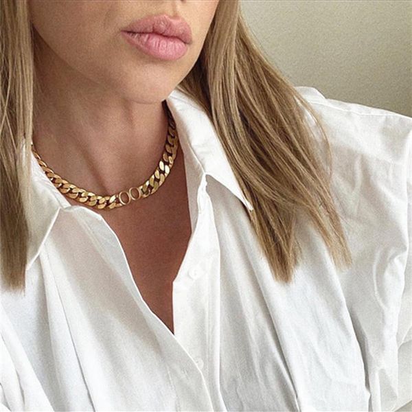 

luxury fashion choker necklace designer jewelry wedding 18k gold plated platinum letter pendants necklaces and bracelet set for wo3278, Silver