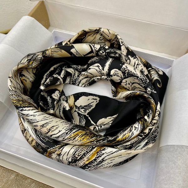 

original quality silk d scarf designer scarves women's wholesale hair satin head scarf, Blue;gray