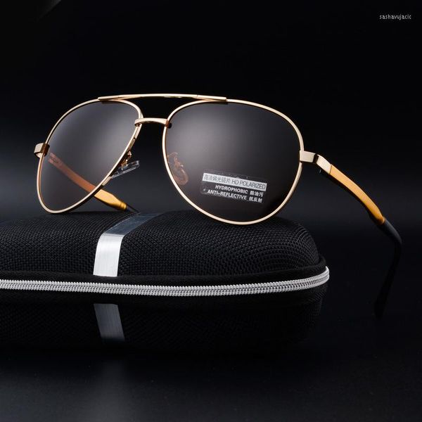 

sunglasses lvvkee brand aluminum frame men polarized men's driving eyewear mirror gafas de solsunglasses, White;black