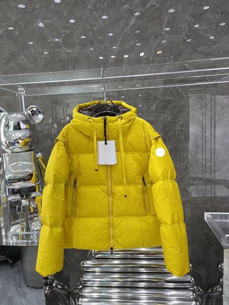 

womens down parkas winter jacket outdoor women fashion classic casual warm embroidery zippers coat, Black