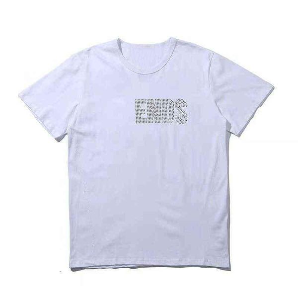 

womens designer t shirt hip hop women friends cotton short sleeve big v mens tees size s-xl, White