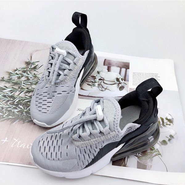 

2023 multi-color 27c kids childrens shoes athletic outdoor boy girls running shoe black white hyper bright violet toddler children size 28-3