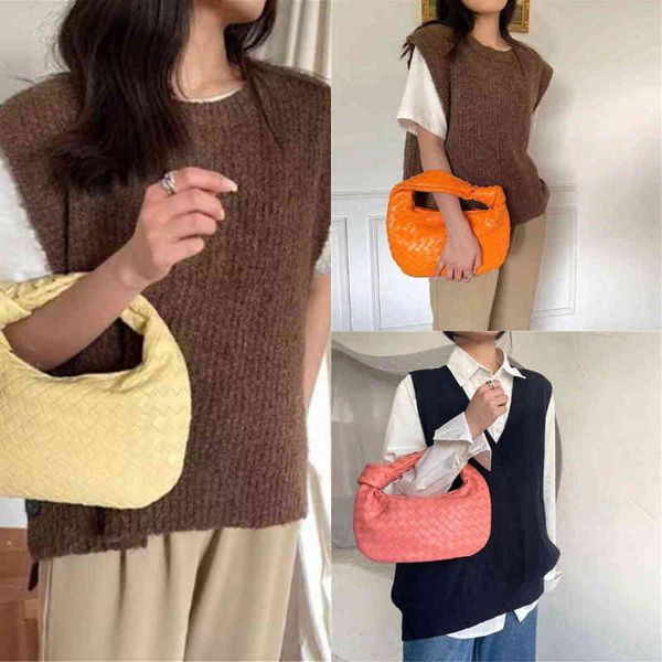 

evening bags classic venetassssss bbottegasss handbags women's same hand-held armpit horn woven cloud s 9g1r 11jb