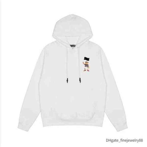 

men's hoodies sweatshirts designer mens women palm angle blue purple graffiti london letter print loose men and women's t shirt yh, Black