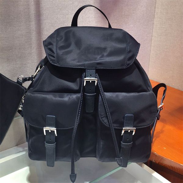 

nylon designer backpack shoulder bags black backpack