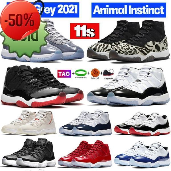 

sandals 11 basketball shoes 11s cool grey bred low legend blue concord 45 men sneakers animal instinct space jam white metallic silver plati, Black
