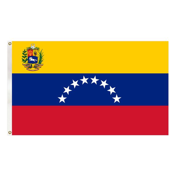 

venezuela flag 90x150 cm factory supply premium polyester country national banner with brass grommets