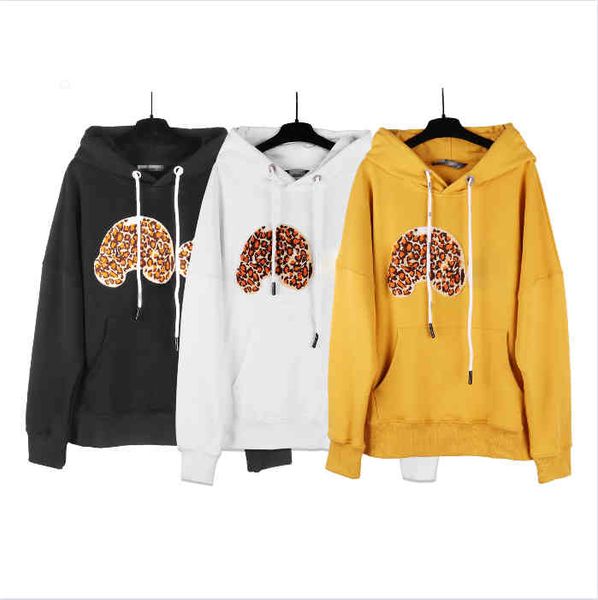 

designer men hoody hoodies pullover sweatshirts palm loose hoodie long sleeve angels bear hooded jumper mens women pullvoer 10, Black