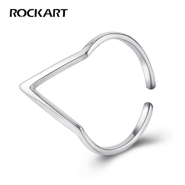 

pure silver ol ring simple geometric open adjustable triangle rings for women fine jewellery cool gift fashion jewel2190