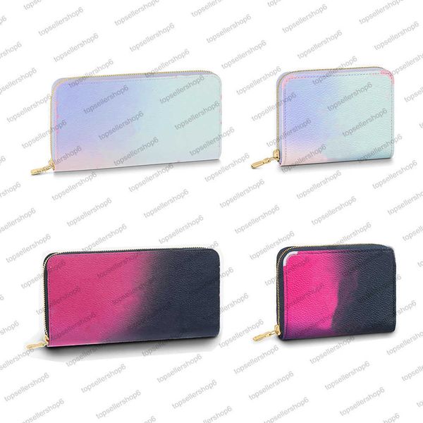 

wallet canvas real cowhide-leather women spring city color pastel cash card bag coin purse, Red;black