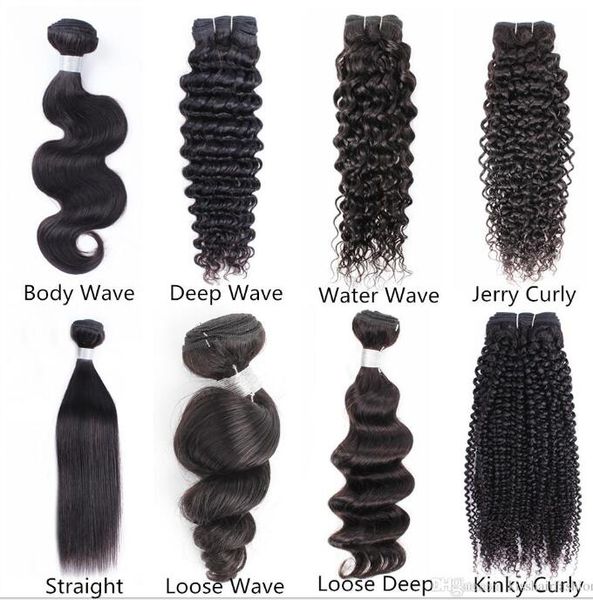 

4-wholesale 10 bundles raw virgin indian hair weave straight body deep curly natural brown color unprocessed human hair extensions10-26 inch