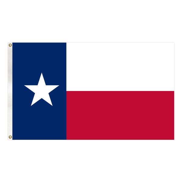 

usa texas state flag 90x150 cm america banner hipping with two brass grommets for decoration