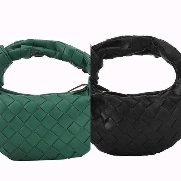 

bags venetasss evening bbottegasss handbags knitting net red ahigo same croissant underarm cloud female 9949