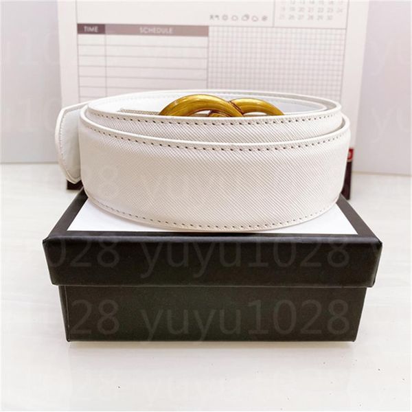 

20 color width 3 8cm 2021 belts fashion big buckle genuine leather belt designer men women mens g waistband 100-125c270d, Black;brown