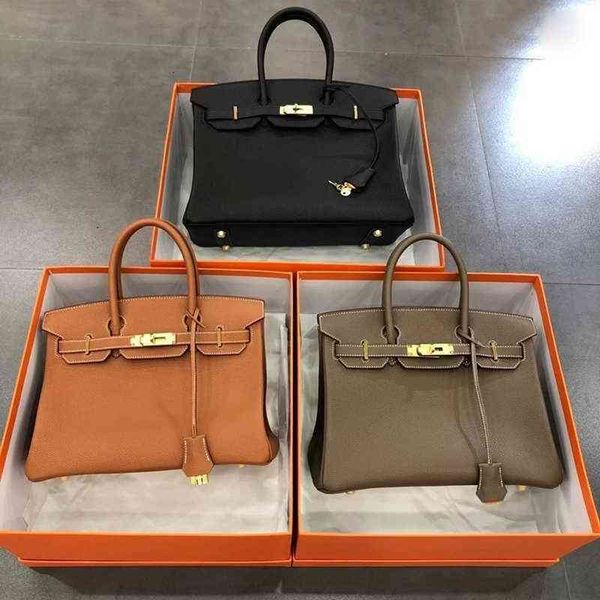 

bags evening herme 30 handbags designer same layer cowhide litchi pattern kelys large capacity leather hand-held single shoulder messenger b