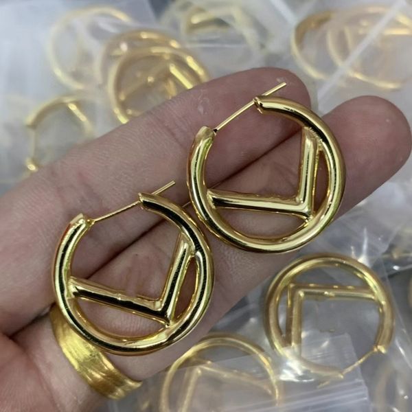 

classic letter dangle & chandelier brass earrings women fast delivery, Silver