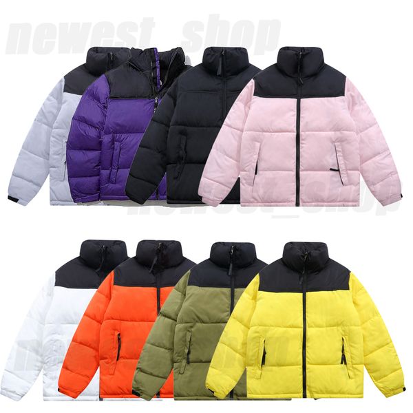 

designer luxury men's thick warm jacket coat outwear classic 1996 style snow patchwork color baseball streetwear black white, Black;brown