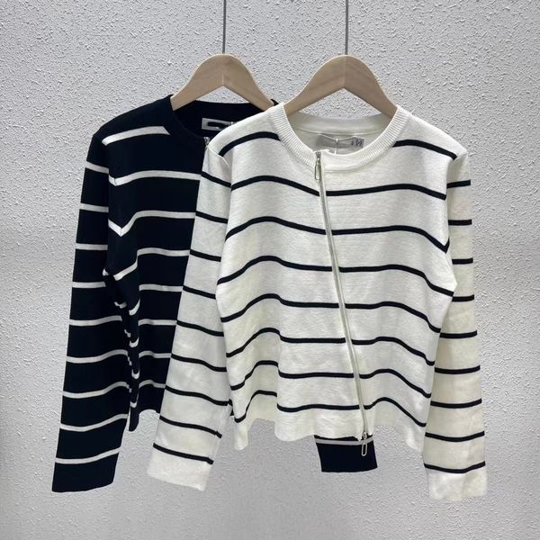 

2022 new autumn winter milan runway sweaters o neck long sleeve high end jacquard cardigan women's designer 0822-16, White;black