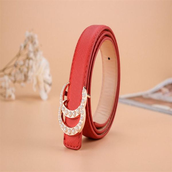 

kids belts fashion baby girls boys belt classic pearl buckle waistbands lichee pattern teenager children elegant letter waistbelts260s, Black