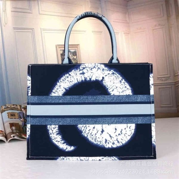 

louiseity 1 viutonity 30% casual 2022 portable new handbags printed embroidered canvas shoulder trendy shopping off bag neugv