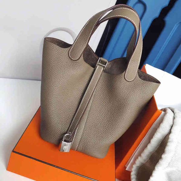 

bags evening luxury family designer paul handbags herme basket bucket lychee grain cowhide one shoulder hand bag