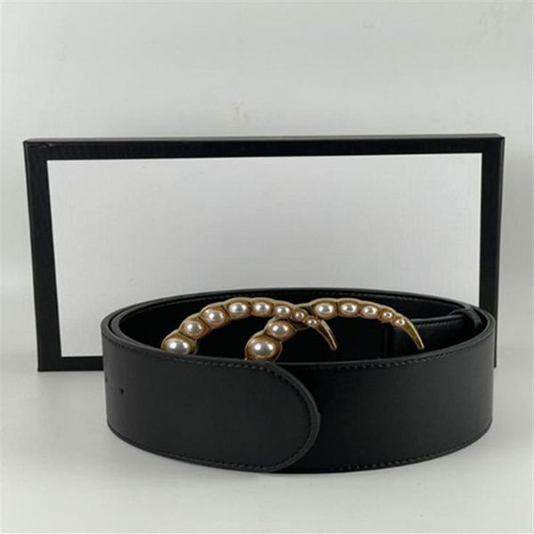 

belts womens belts mens belts whole fashion casual business metal buckle leather belt belt for man woman belt274b, Black;brown