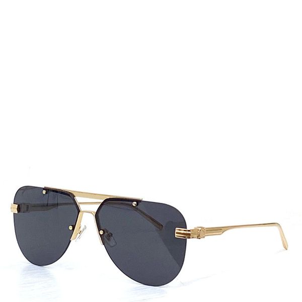 

fashion design men sunglasses pilot frameless printed metal legs retro classic style outdoor design model 1261, White;black