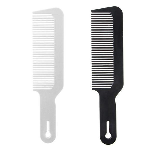 

hair brushes 50ld clipper comb barber flat combs cutting styling tool233l, Silver