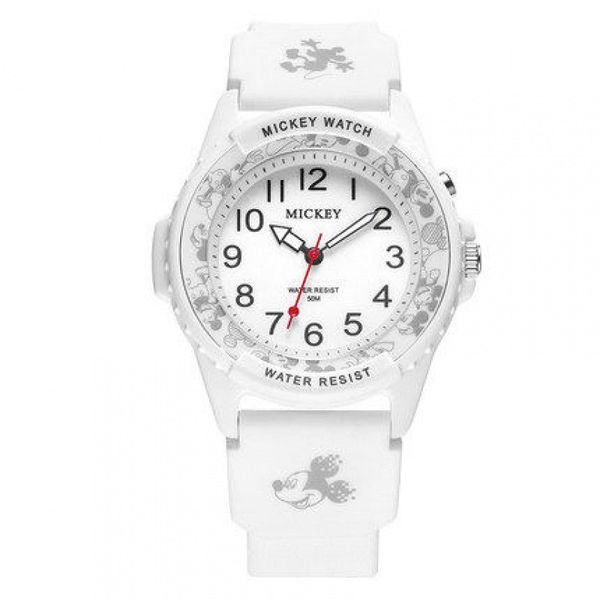 

watch student summer waterproof children's watch, Slivery;brown