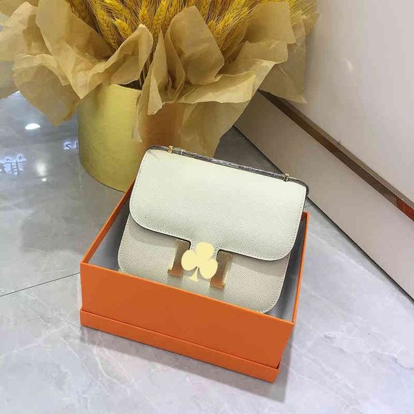 

luxury evening bags designer explosive handbags leather spring kangkangs one shoulder messenger small square bag hand palm print fashion