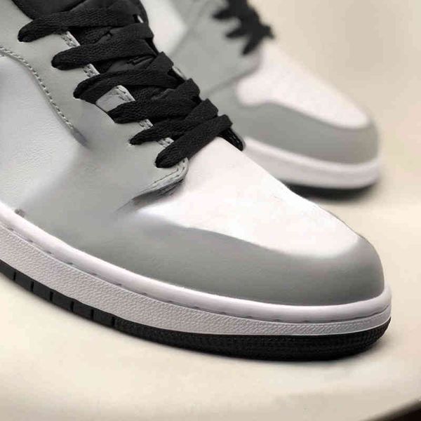 

brand designer design men's shoes grey black and white couple women's size 34-45