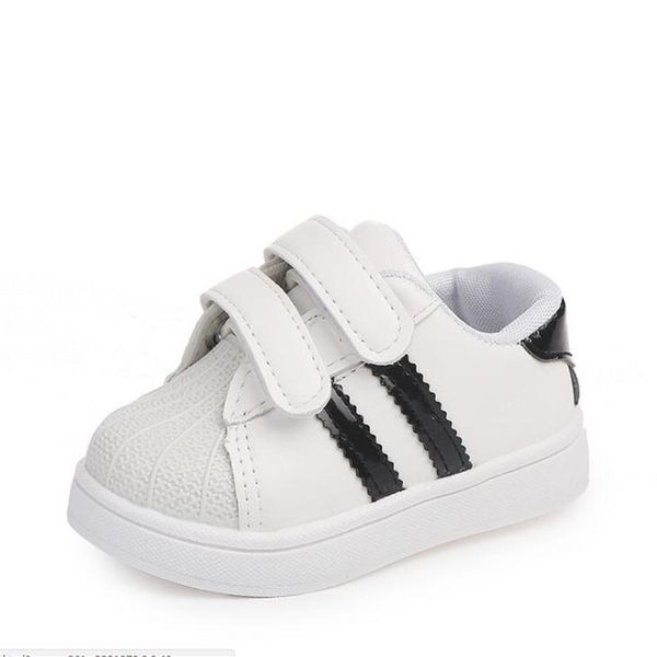 

2018 child casual shoes leather boots male female soft outsole shoe baby sport shoes children toddler shoes brand kids sneakers227p, Black;red