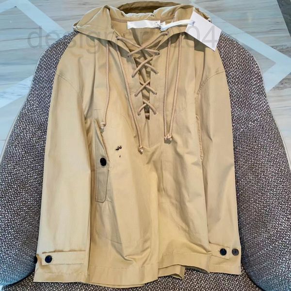 

women's hoodies & sweatshirts designer 22 autumn new product dr little bee embroidery pullover windbreaker coat french fashion drawstri, Black