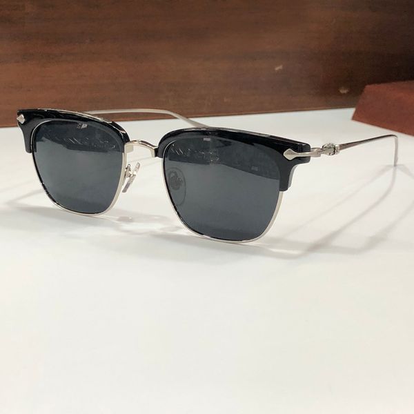 

silver metal polarized sunglasses sluntrapiction men glasses sonnenbrille uv400 eyewear, White;black