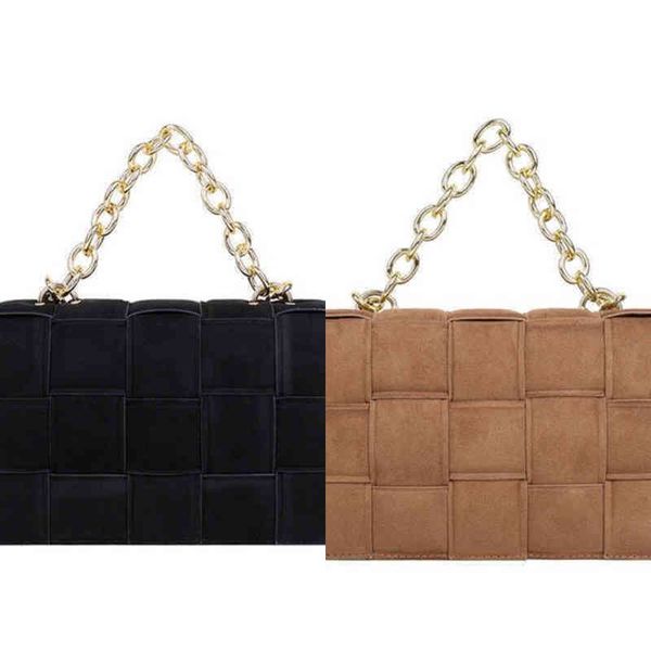 

crossbody evening bags bbottegasss designer handbags venetasss woven deerskin velvet small square bag chain messenger simple portable 6niw