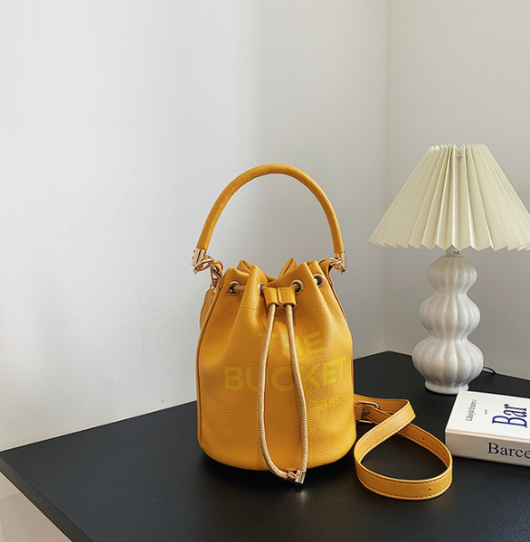 

fashion women's bags rich barrels real classic cannes leather crossbody bucket bag