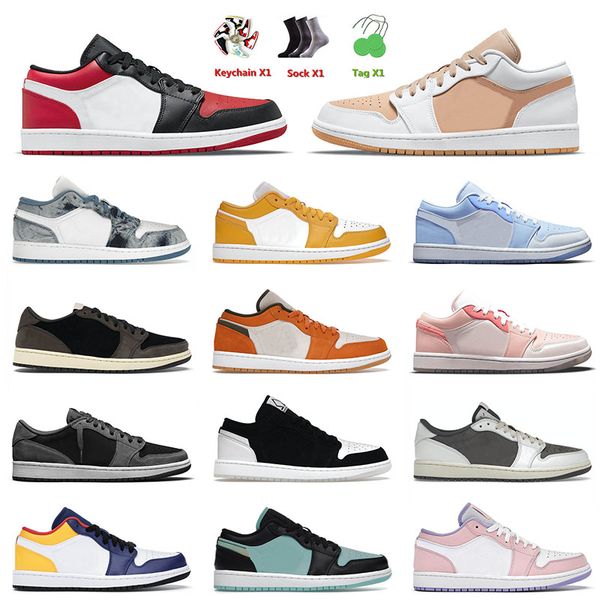 

og jumpman 1 1s low mens basketball shoes jorden retro men women trainers sneakers 36-46