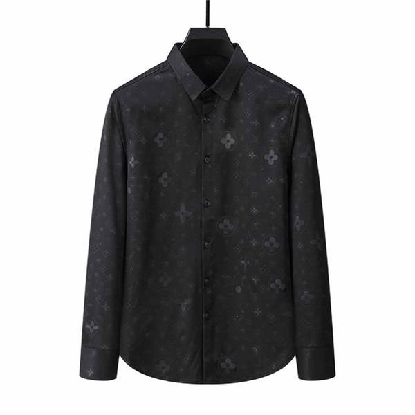 

men's shoes luxurys designers dress shirt menswear fashion society black men solid color business casual long sleeve q003, White;black