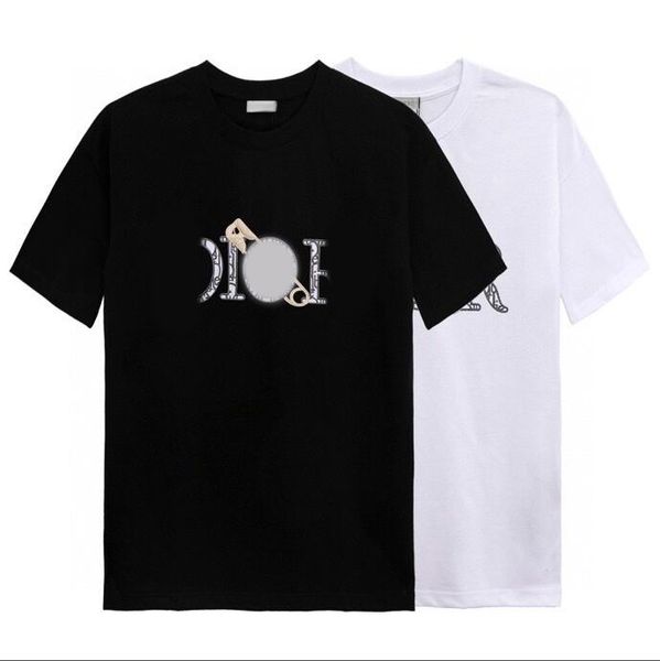

2022 new mens stylist t shirt men s clothing 3d summer tshirt hip hop women polo shirt shirts sleeve luxurys designer clothes lady casual t, White;black