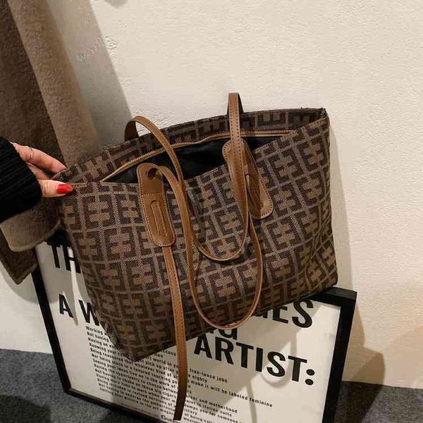 

65% off online clearance live broadcast large capacity tote bag fashion versatile one shoulder handbag