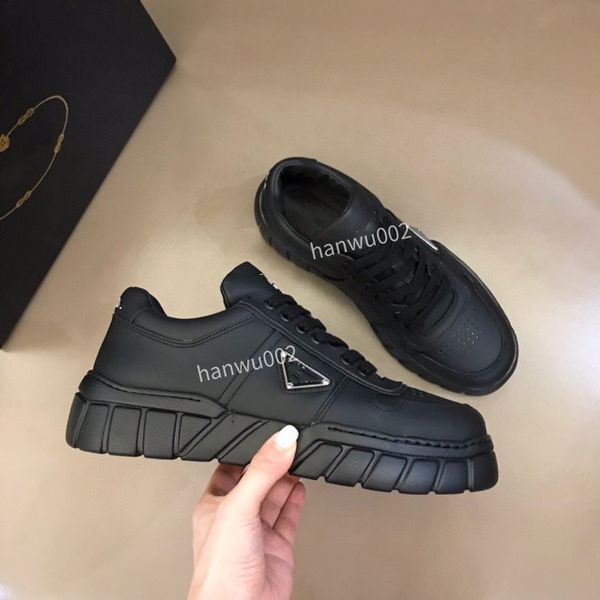 

2022 luxury trainer boots sneakers fashion brand men designer shoes genuine leather sneaker size38-44 rd220710, Black