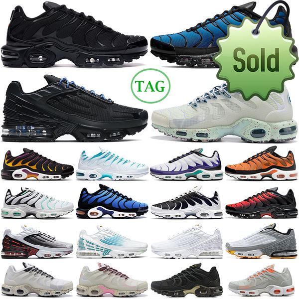 

summer sandals terrascape plus tn 3 running shoes tns tuned black white mens women trainers outdoor sneakers