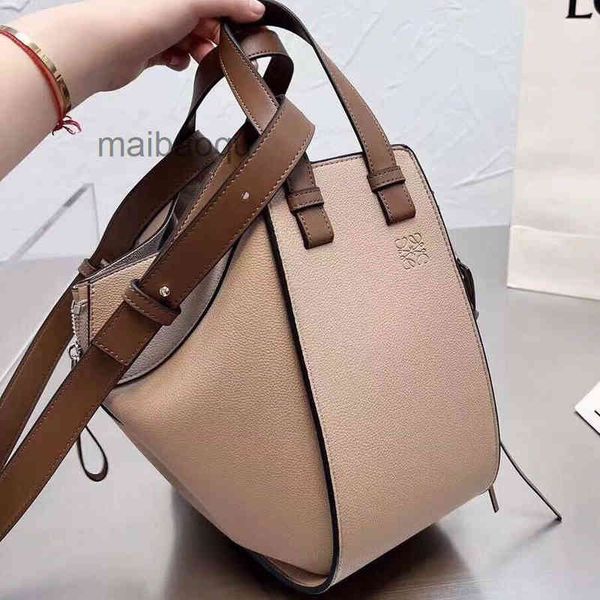 

bags loews shoulder bag hammock 2023 handbag designer women cowhide color fashion backpack single cross