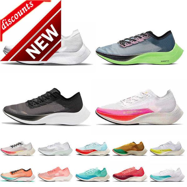 

zoomx vaporfly sandals next% 2 pegasus women mens running shoes valerian blue black white metallic silver authentic marathon athletic joggin