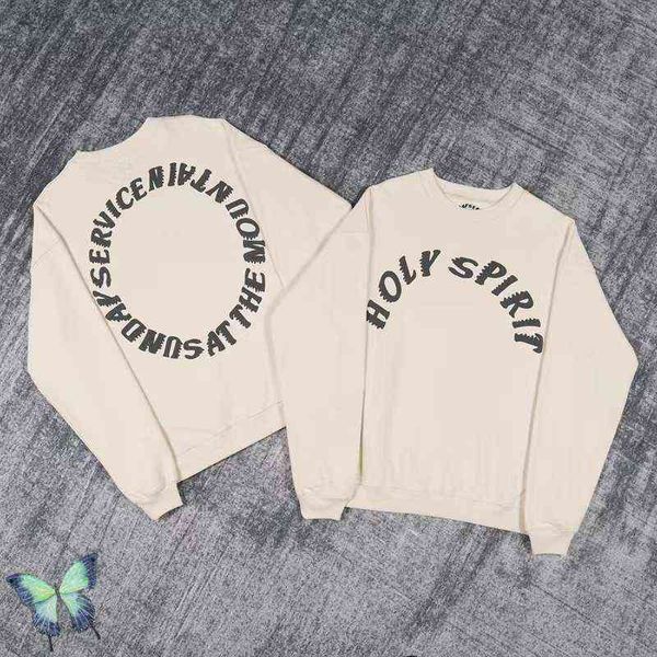 

men's hoodies sweatshirts men women khaki holy spirit trust ghosts sweatshirts t220825, Black