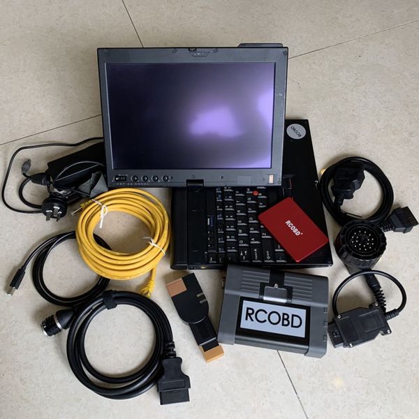 

auto diagnosis tool icom a2 for bmw latest software v06.2023 720gb ssd second hand lapcomputer x200t 4g ready to work